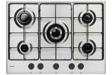 Inventum inbouw gaskookplaat IKG7020WRVS